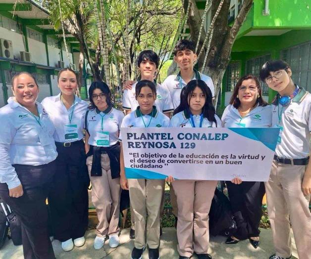 Participan alumnos del Conalep en concurso ´Muestras de Aprendizaje´