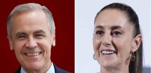 Sheinbaum sostiene primera llamada con Mark Carney