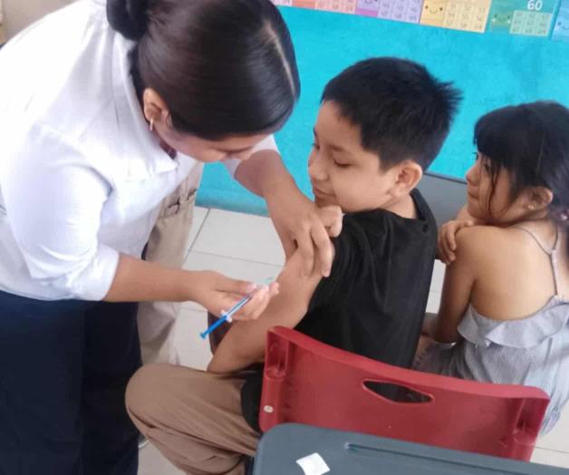 Enfocan la vacunación en niños de preescolar Enfocan la vacunación en niños de preescolar