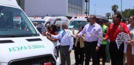 Asigna Seguro Social seis ambulancias a Reynosa