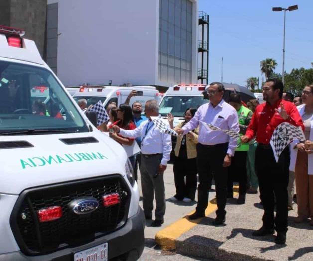 Asigna Seguro Social seis ambulancias a Reynosa