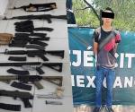 Aseguran más de 36 mil cartuchos y detienen a ocho personas en operativos federales en Tamaulipas