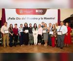Festejan en grande a los maestros de Díaz Ordaz