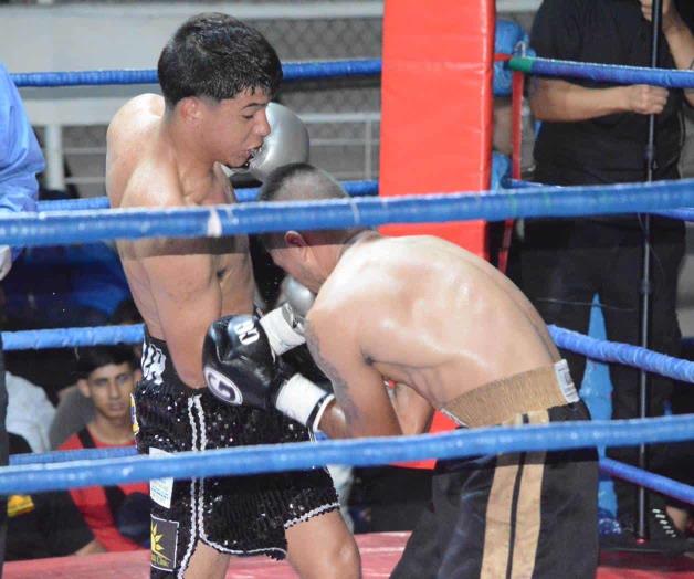 &iexcl;Se luci&oacute; en el ring!