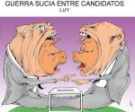 Guerra sucia entre candidatos