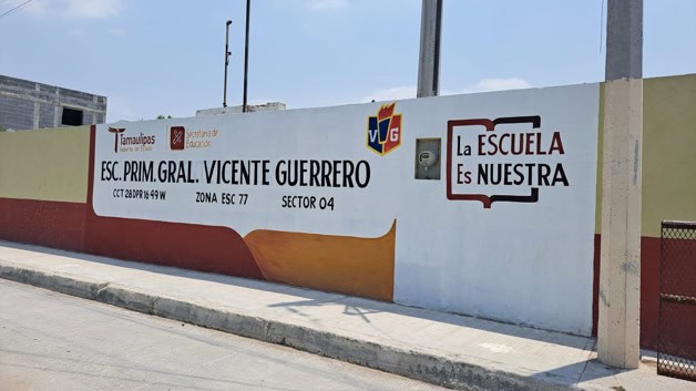 Piden techumbre en Escuela Primaria Gral. Vicente Guerrero de Reynosa