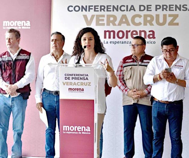 Pide Luisa María Alcalde apoyo para candidatos-4T