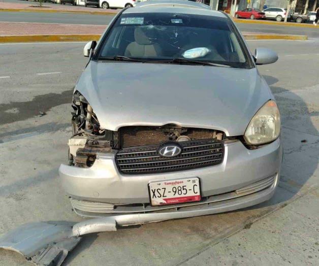 Choque deja un lesionado