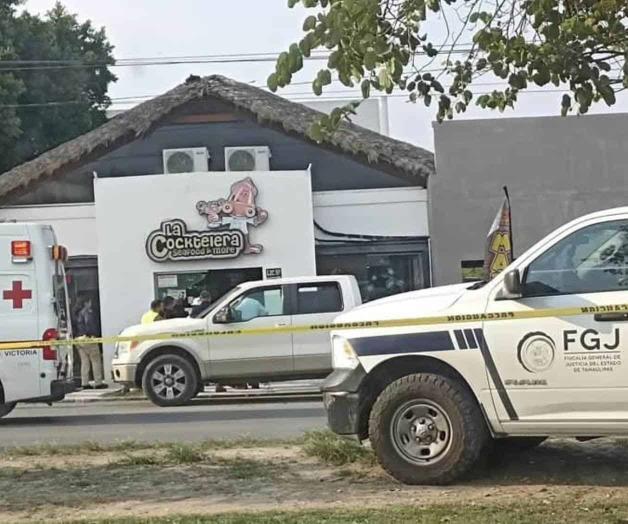 Ataque armado deja cinco heridos en restaurante de Ciudad Victoria