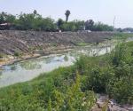 Riesgo de desbordamientos en Col. Riberas de Rancho Grande de Reynosa