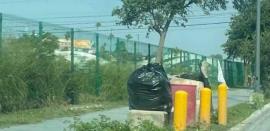 Problemas de basura en el parque lineal de Reynosa
