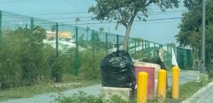 Problemas de basura en el parque lineal de Reynosa