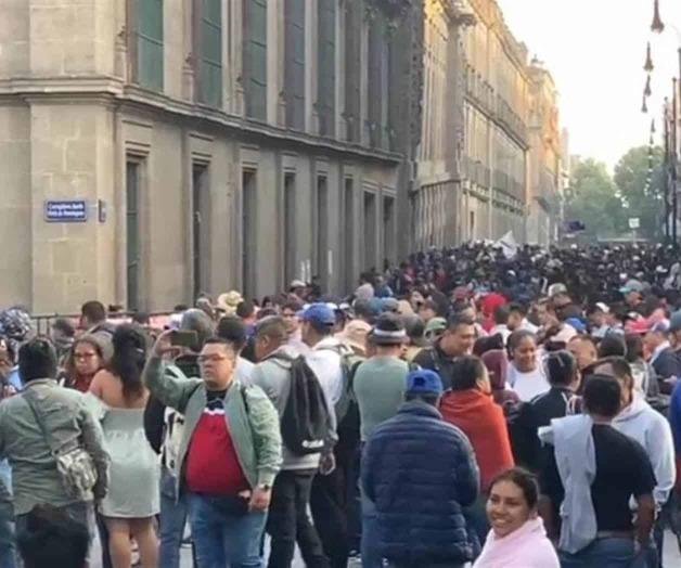 Bloquea CNTE acceso a ma&ntilde;anera de Sheinbaum