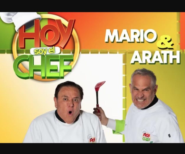 Mario Bezares y Arath de la Torre en Hoy soy el Chef