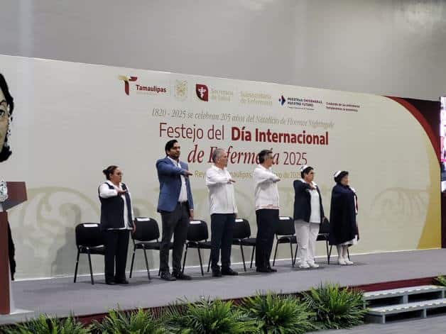 Reconoce gobernador a enfermeras de instituciones de salud en Tamaulipas Reconoce gobernador a enfermeras de instituciones de salud en Tamaulipas