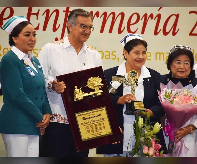 Enfermería, pilar de la salud: Américo Villarreal Enfermería, pilar de la salud: Américo Villarreal