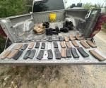 Detienen a sujeto con una camioneta robada