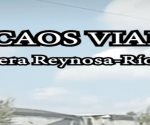 Caos vial en carretera Reynosa-Río Bravo por trabajos de mantenimiento vial a la altura del Cuartel Militar