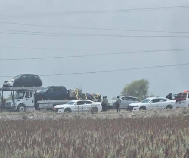 Bloquean sorgueros vía en Tamaulipas Bloquean sorgueros vía en Tamaulipas