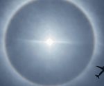 Halo Solar, fenómeno óptico que sorprende a habitantes de CDMX