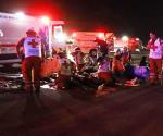 Simulacro casi real de accidente aéreo en Tampico