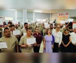 Acreditan en Cedes Reynosa habilidades laborales adquiridas