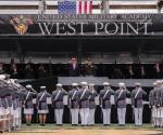 Presidente se atribuye la fortaleza militar de EU: Trump elogia a cadetes de West Point por sus logros