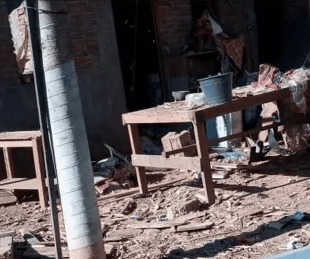 Explosión en bodega de pólvora en Rosario, Sinaloa