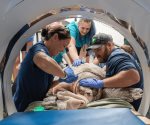 Rescate de una Tortuga Boba que fue golpeada por barco en Florida