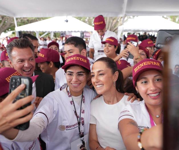 Encabeza Claudia asamblea de salud Encabeza Claudia asamblea de salud