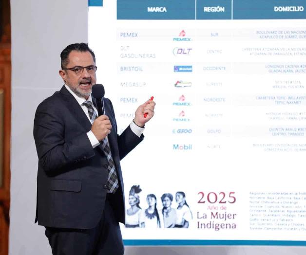 Precio promedio de la gasolina en México: 23.59 pesos