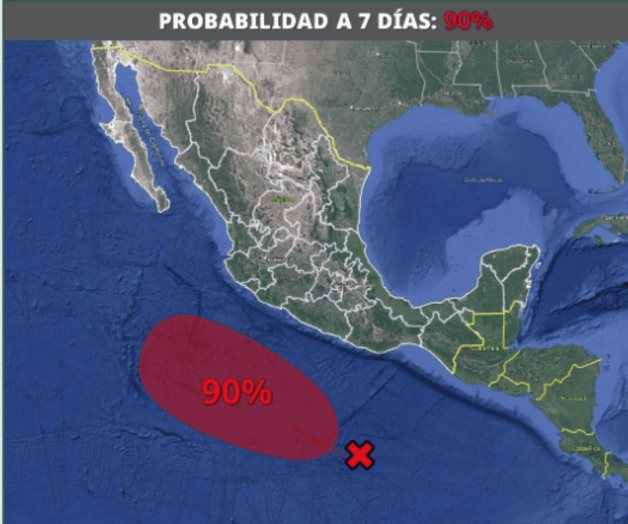Posible formación de Ciclón Tropical en el Pacífico Mexicano Posible formación de Ciclón Tropical en el Pacífico Mexicano