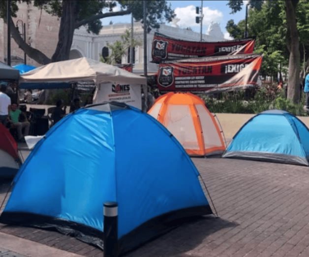 Continúa paro magisterial en Yucatán