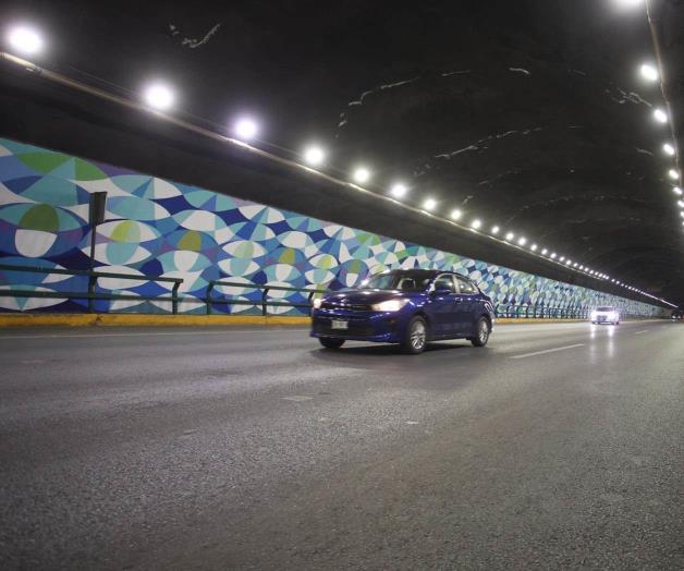 El color renace en el T&uacute;nel de Monterrey