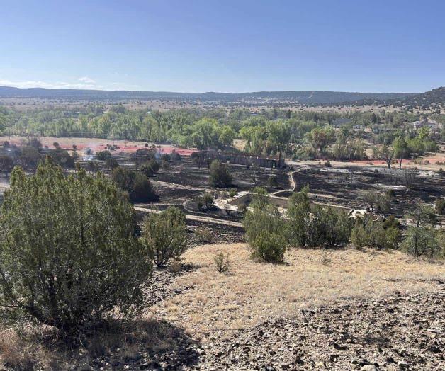 Incendio forestal daña sitio histórico de la Guerra Civil