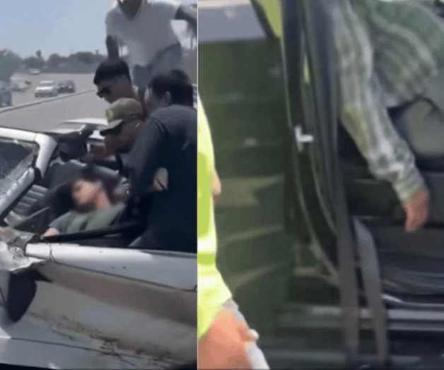 Choque frontal deja 3 heridos en Laredo Choque frontal deja 3 heridos en Laredo