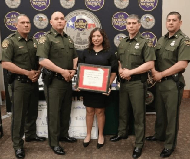 Eligen a ´Joven del Año´ de la Patrulla Fronteriza