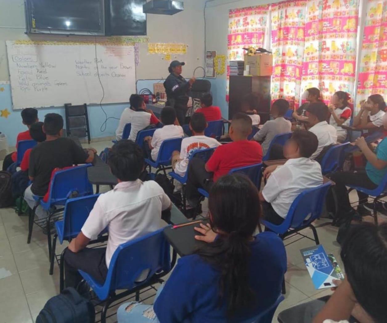 Guardia Estatal y prevención de violencia escolar en planteles educativos