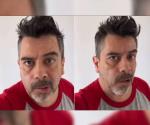 Carlos Espejel reaparece con parálisis facial; atribuye al estrés