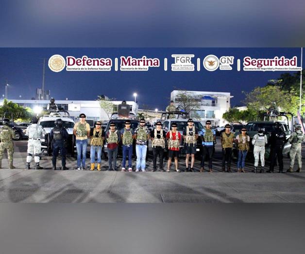 Detención de presuntos miembros del CJNG en Tabasco Detención de presuntos miembros del CJNG en Tabasco
