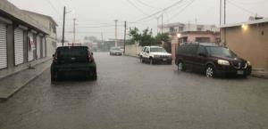 Tormenta provoca inundaciones y caos vial en Matamoros