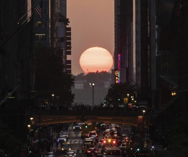 El fascinante fenómeno del Manhattanhenge en Nueva York El fascinante fenómeno del Manhattanhenge en Nueva York