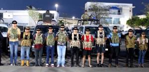 Detienen a 12 de CJNG en Tabasco
