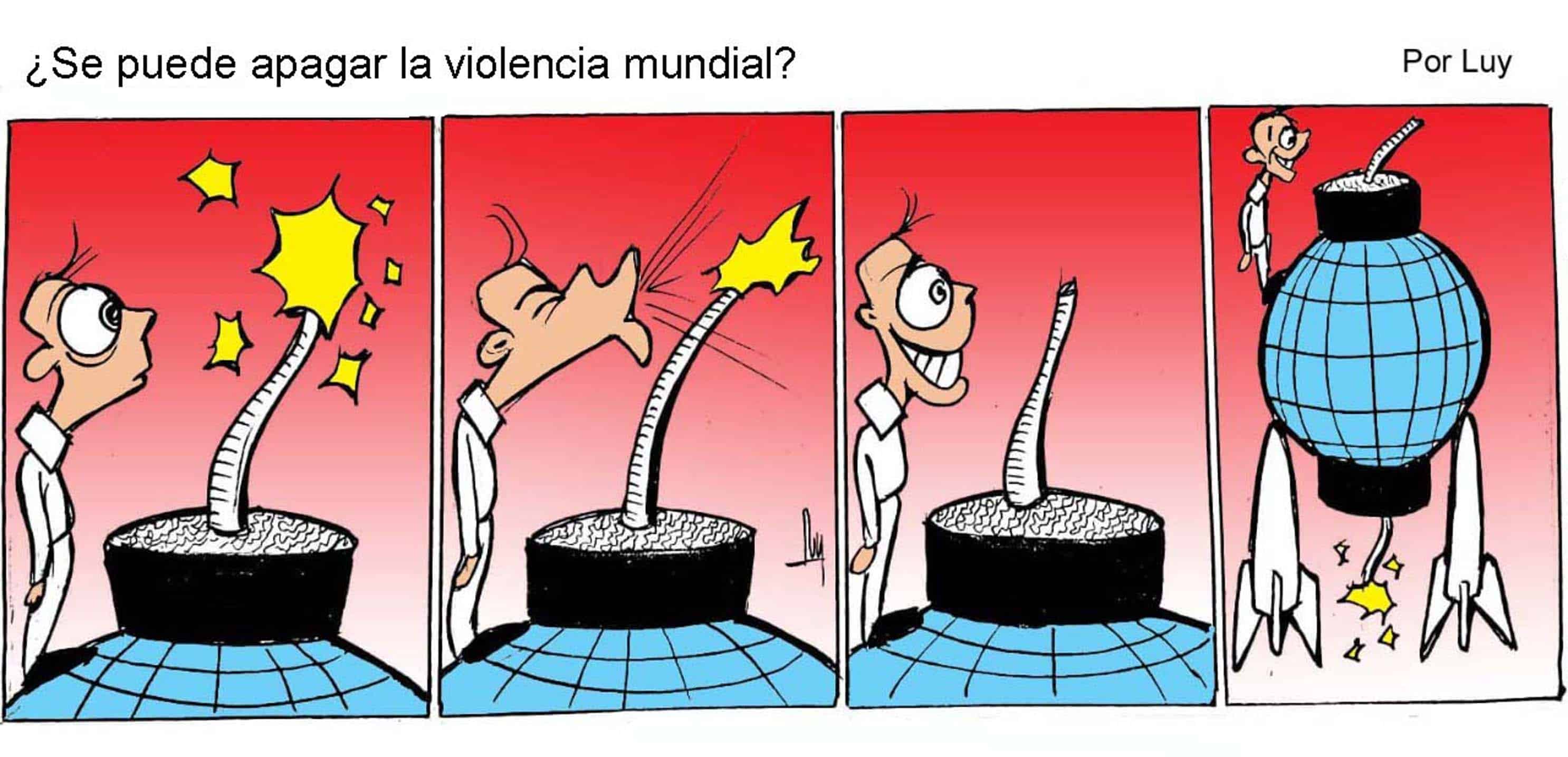 ¿Se puede apagar la violencia mundial?