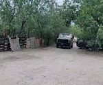 Se registra un fuerte despliegue policiaco por autoridades investigadoras, SEDENA y Guardia Estatal en el Ejido Los Longoria