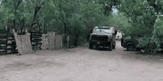 Se registra un fuerte despliegue policiaco por autoridades investigadoras, SEDENA y Guardia Estatal en el Ejido Los Longoria