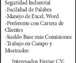 *VENDEDOR -EXPERIENCIA EN 