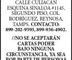 SE INFORMA A 