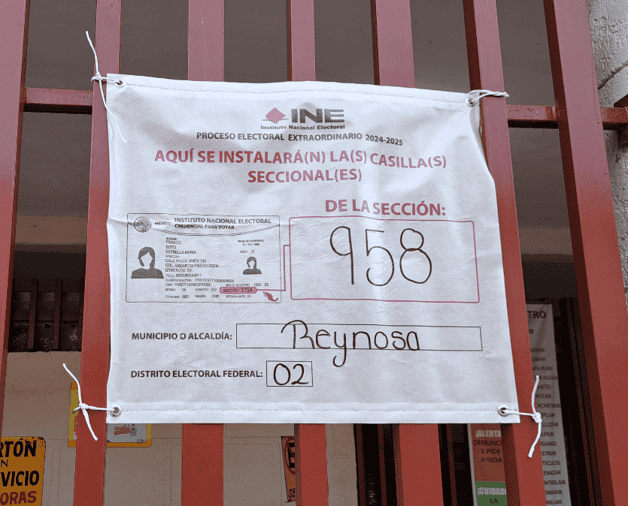 Aclara INE cambio en la ubicación de casillas electorales en Reynosa