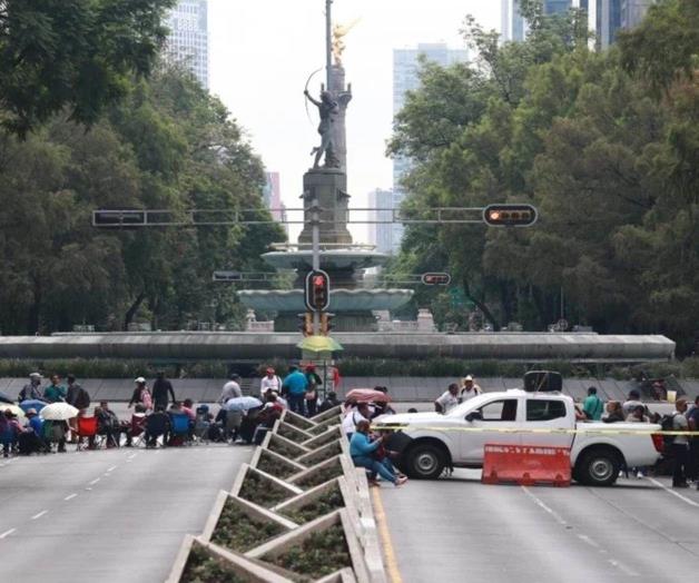 Bloqueos de la CNTE colapsan vialidad en Ciudad de M&eacute;xico